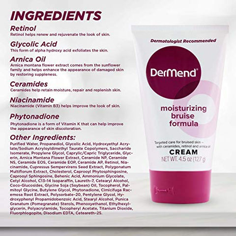 Arnica Cream with Vitamin K – Hidratante para Hematomas em Braços e Pernas (60g) - Dermend