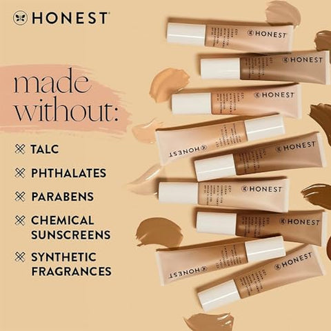 CCC Clean Corrective com Vitamina C Hidratante com Cor | FPS 30 Mineral | Vegano Cruelty Free | Dune Light Medium, 30 ml - Honest Beauty