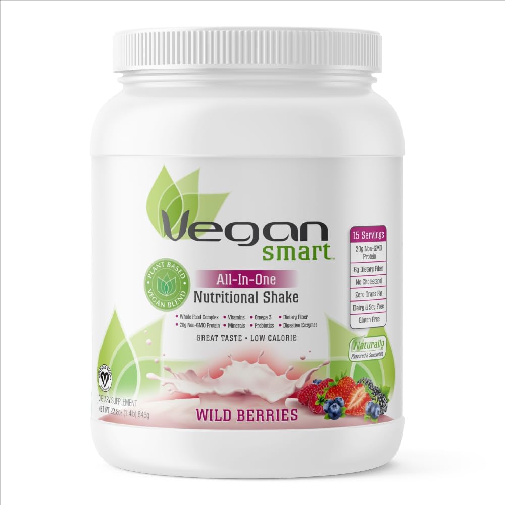 Naturade – Pó Proteico Vegano à Base de Plantas – Shake Nutricional Completo – Sem Glúten – 500g - Vegansmart