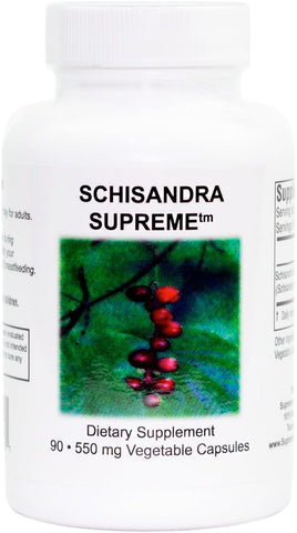 Supreme Nutrition Products - Supreme Nutrition Schisandra Supreme – 90 Cápsulas Vegetarianas de Fruta Pura de Schisandra