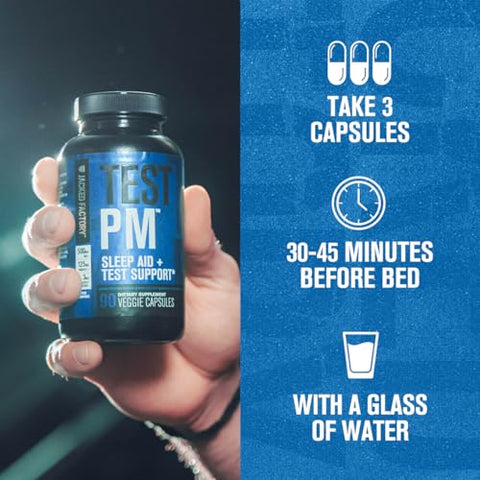 Jacked Factory - Test PM Booster de Testosterona – Aumente sua Energia e Desempenho Masculino