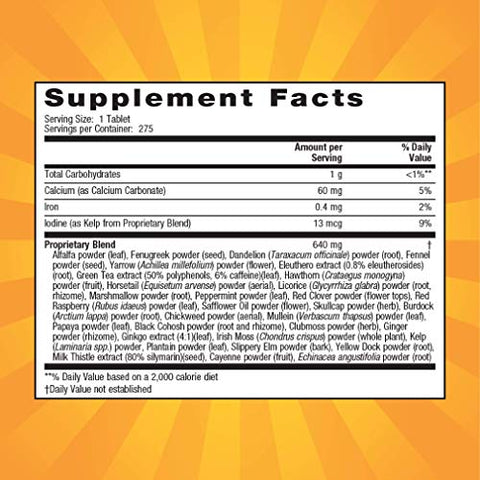 Nature's Secret - Nature’s Secret Multi Herb Digestion – Fórmula Natural para Melhorar a Digestão – 60 Cápsulas