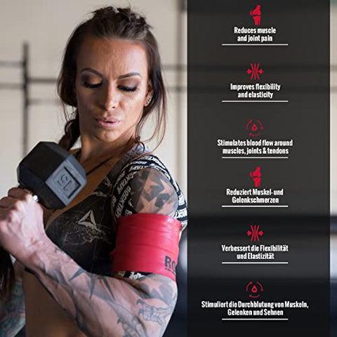 RockTape - Rocktape RockFloss Tack – Faixa de Mobilidade para Recuperação Muscular, Alívio de Dores Musculares, 2