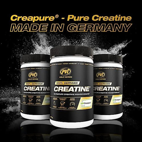 Creapure Creatine – Pó de Creatina Monohidratada Alemã Pura – 82 Porções – 410 g - PVL