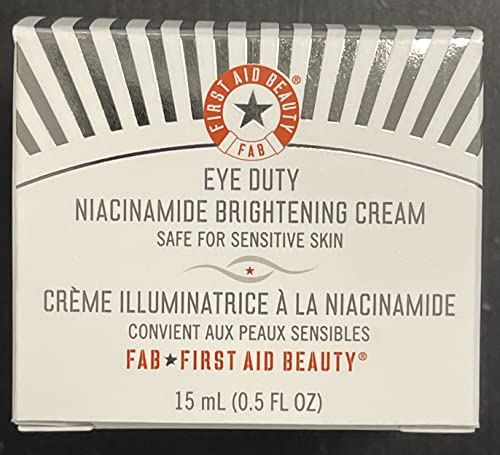 Eye Duty Creme Clareador com Niacinamida para Olheiras e Inchaço, 15g - First Aid Beauty
