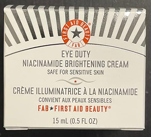 Eye Duty Creme Clareador com Niacinamida para Olheiras e Inchaço, 15g - First Aid Beauty