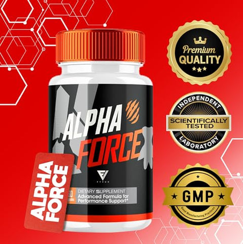 Fyvus - (2 Pacotes) Alpha Force Max – Suplemento de Suporte de Alta Potência para Impulsionar a Saúde Geral – Fórmula Avançada AlphaForce Maximum Strength (120 Cápsulas)