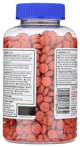 Ibuprofeno 200mg – 1000 Comprimidos | Alívio da Dor e Redutor de Febre, Alívio de Enxaqueca – Alívio de Dor nas Costas – Alívio de Dor Artrítica – Analgésico - Rite Aid