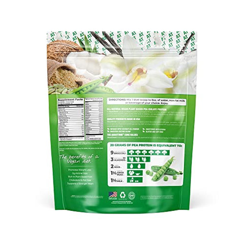 Suplemento Proteico Vegano, Baunilha, 2 Libras (907g) - About Time