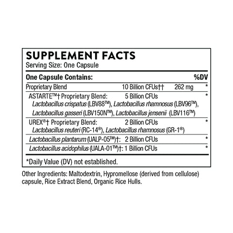Probiótico Diário para Mulheres – 30 Cápsulas – 30 Porções - THORNE