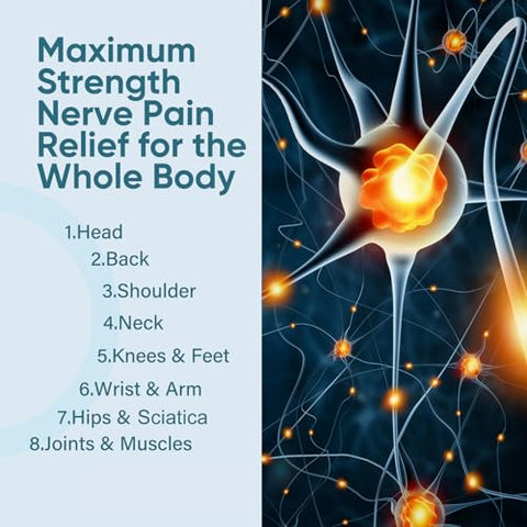 solodate lab - Neuropathy-Support: Suplemento Alívio Nervoso com 600 mg Ácido Alfa Lipóico, Máxima Potência para Aliviar Desconforto Nervoso em Pés, Mãos, Dedos, Costas, Pescoço