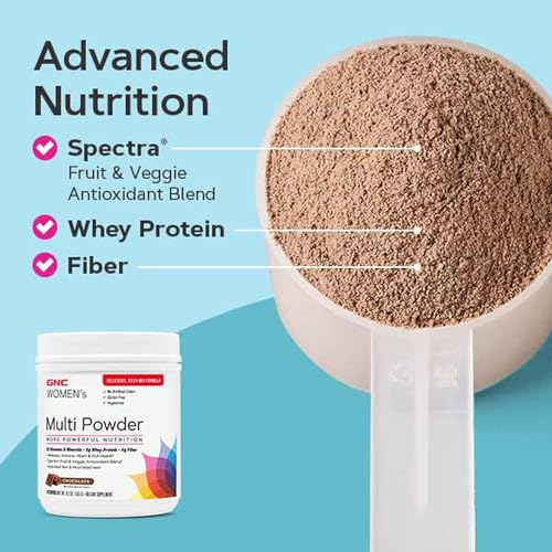 GNC - Gnc Multi Pó Chocolate para Mulheres – Energia e Nutrição Completa | 30g