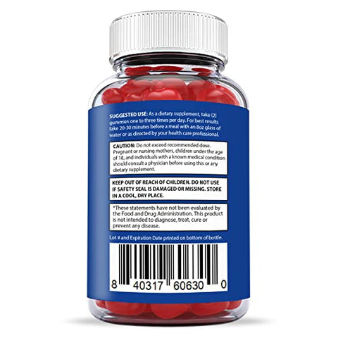 3 Pack) Gomas Keto ACV Slim Candy 1000MG com Suco de Romã Beterraba B12 180 Gummys - Justified Laboratories