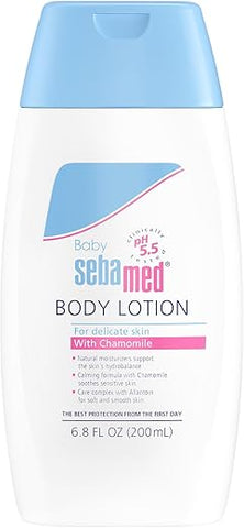 SEBAMED - Sebamed Loção para Bebê pH 5.5 Ultra Suave Hidratante Recomendado por Dermatologistas para Pele Sensível e Delicada 200ml