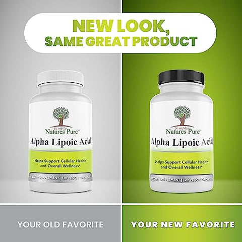Simply Natures Pure - Simply Natures – Ácido Alfa Lipóico Puro 600mg 360 Cápsulas Vegetais, Não-OGM Ácido Tióctico 12 Meses de Fornecimento