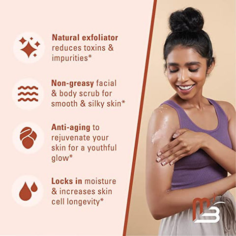 M3 Naturals - Himalayan Salt Scrub Facial e Corporal : Face Foot – 100g