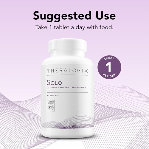 Solo Multivitamina – Fórmula Completa para Saúde – 60 Cápsulas - Theralogix
