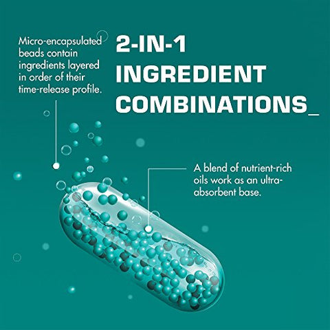 ORB Wellness - ORB Men’s MULTIVITAMIN Fish Oil – Suporte completo para a saúde do coração, antioxidante, humor positivo – 21 vitaminas essenciais – 60 cápsulas
