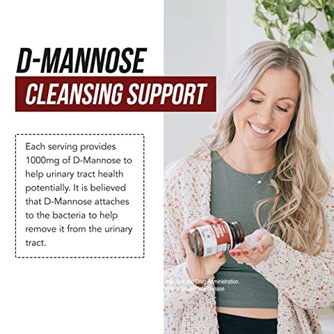 Triquetra Health - CranEaze®: Extrato de Suco de Cranberry com D-Manose – 36 mg PAC, 100% PAC Solúvel – Suporte à Saúde do Trato Urinário – Melhores Comprimidos de Cranberry para Mulheres, UTI Cranberry