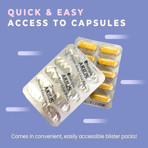 Nutripia - Akilis – Suporte Antioxidante para o Fígado em Cápsulas Vegetais 100 Unidades (33 Doses) – Manhãs Melhores Após Beber – Hovenia dulcis, Chá de Videira (Dihidromiricetina), Cardo de Leite, Pera Espinhosa – 100% Natural e Eficaz