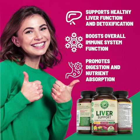 WHOLE WORLD WELLNESS - Desintoxicação Avançada do Fígado – Limpeza Potente – Marca: Advanced Liver Cleanse Detox