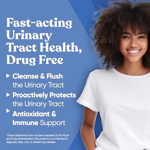 Eu Natural - Urinary Harmony – Fórmula Potente com D-Manose e Hibisco para Saúde do Trato Urinário Feminino – Limpa e Purifica o Sistema Urinário – 60 cápsulas
