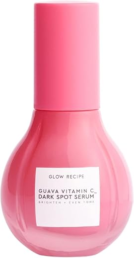 Soro Facial Glow Recipe Guava Vitamina C – Clareador de Manchas Escuras com Tranexâmico e Ácido Ferúlico | 30ml