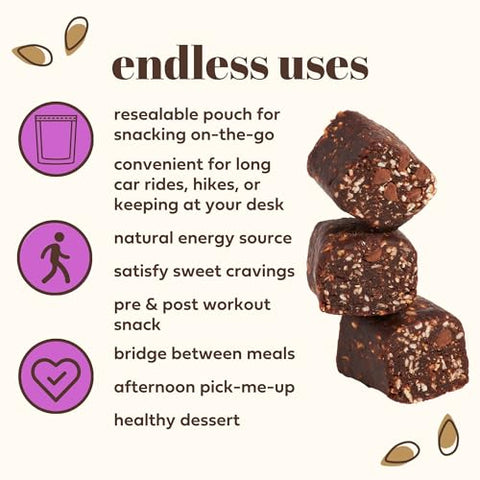 Foods – Snack Energético de Tâmaras 100% Natural, Vegano, Sem Açúcar Adicionado, Sem Laticínios – 3-Pack - Soom