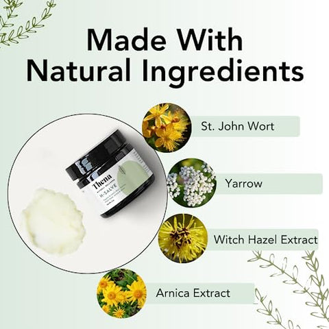 THENA Natural Wellness - Tratamento Intenso para Hemorroidas Creme 100% Natural – Marca Intense Hemorrhoid Cream