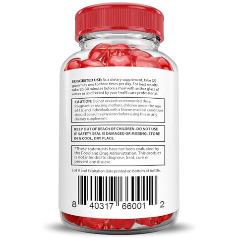 Justified Laboratories - Keto Snax Gummies Extreme 2000MG ACV com Pó de Romã e Beterraba B12 Vegan Non GMO 60 Gummys