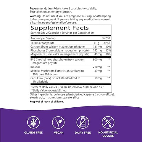Nature's Way - Nature’s Way Cell Forté MAX3 IP-6 – Fortaleça suas células com o máximo de eficácia