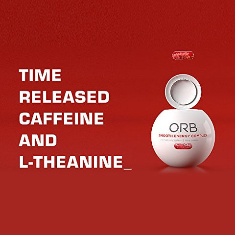 ORB Wellness - ORB Smooth Energy Complex – Fórmula Energética de Óleo MCT para Absorção Mais Fácil | Proporciona Energia Suave Sustentada, Suporta um Estado Mental Alerta, Beadlets de Liberação Gradual para