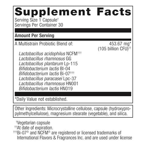 UltraFlora BiomePro – Probiótico Multicêntrico Diário – Saúde Digestiva* – Suporte Imunológico* – Probiótico de Prateleira – 30 Cápsulas - Metagenics
