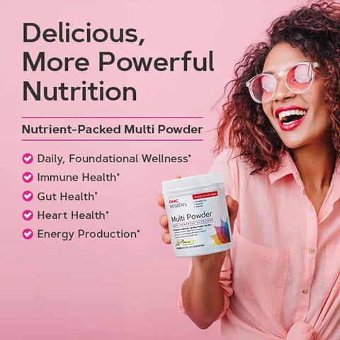GNC - Gnc Pó Multi Feminino Baunilha – Suplemento em Pó para Mulheres – 30g