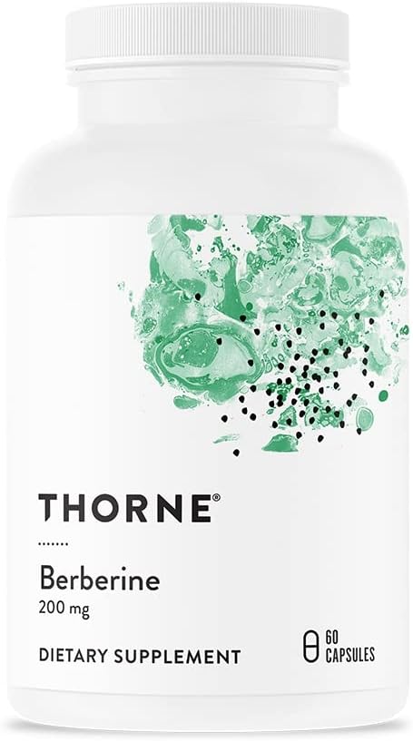 Berberine 200 mg – Suporte para Coração, Sistema Imunológico e Saúde Intestinal – 60 Cápsulas - THORNE