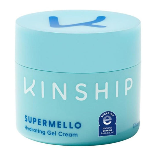 Creme Hidratante Kinship Supermello Gel de Ácido Hialurônico – Nutre e Suaviza a Pele Seca e Sensível – Leve e Hidratante – Preenche e Suaviza – Reduz Vermelhidão – Uso Diário