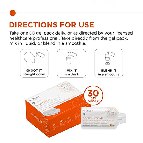 Focus: Suplemento para Foco e Concentração – Marca Líder em Saúde Celular - Healthycell