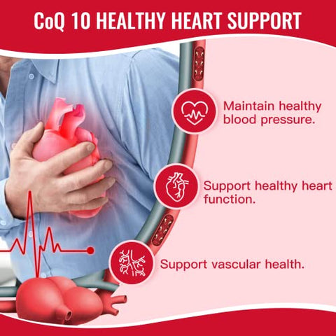 CoQ10-300mg-Softgels PQQ com Azeite Orgânico – Alta Absorção de Coenzima-Q10 – Antioxidante para Saúde do Coração e Suporte Imunológico, Produção de Energia, 120 Porções - NATURE TARGET