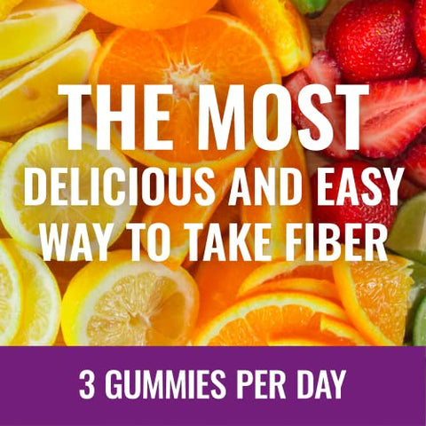 Gummies | Suplemento de Fibra 100% Vegetal para Saúde Digestiva | Gomas de Fibra Prebiótica de Raiz de Chicória Inulina para Adultos | Sem Glúten, Vegetariano | Marca Fiber Advance - Fiber Advance