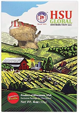 Hsu's - Wisconsin American Ginseng | ZG0112-4 | Hsu’s Ginseng | Cultivado em Marathon County, Wisconsin | Caixa de Viagem | Médio Curto | 4g