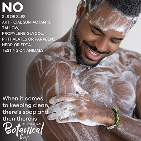 Australian Botanical Soap - Sabonete Botânico Australiano | Kit Duo de Sabonetes Masculinos | Corpo | 200g