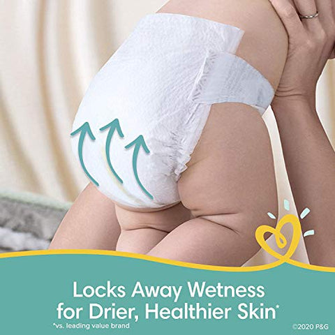 Fraldas Tamanho 3, 26 Unidades – Pampers Swaddlers Fraldas Descartáveis para Bebês, Pacote Econômico (Embalagem Pode Variar)