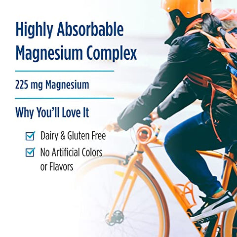 Magnesium Complex – 90 Cápsulas – 225 mg Magnésio – Saúde Cerebral - Nordic Naturals