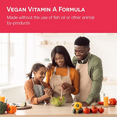 Vitamina A 5.000 UI Dissolvível, Sem Açúcar, Suprimento de 2 Meses - EZ Melts