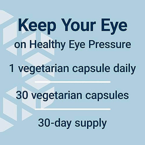 Eye Pressure Support com Mirtogenol – Suplemento para Saúde Ocular – com casca de pinheiro marítimo francês – Livre de glúten, vegetariano, não transgênico – 30 cápsulas - Life Extension