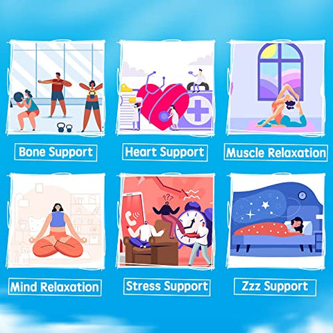 envycure - Magnésio Gummies 400mg | 8 Formas de Magnésio: Glicinato, Malato, Citrato, Taurato, Óxido e Mais | com Extrato de Ashwagandha, D3