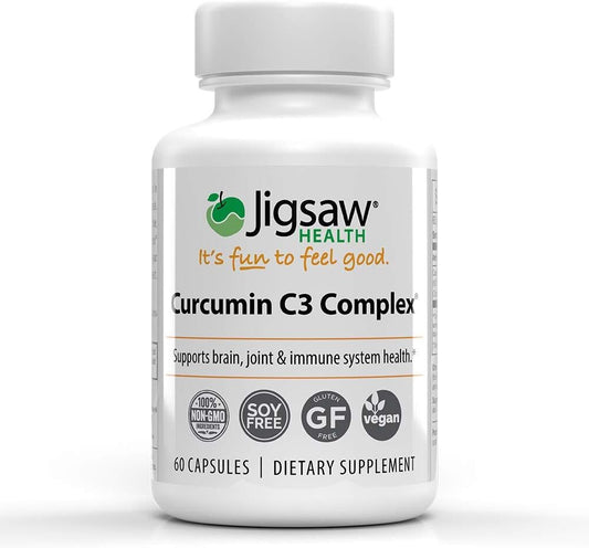 Curcumin Softgels – Suporte Antioxidante, 60 Cápsulas - Jigsaw Health