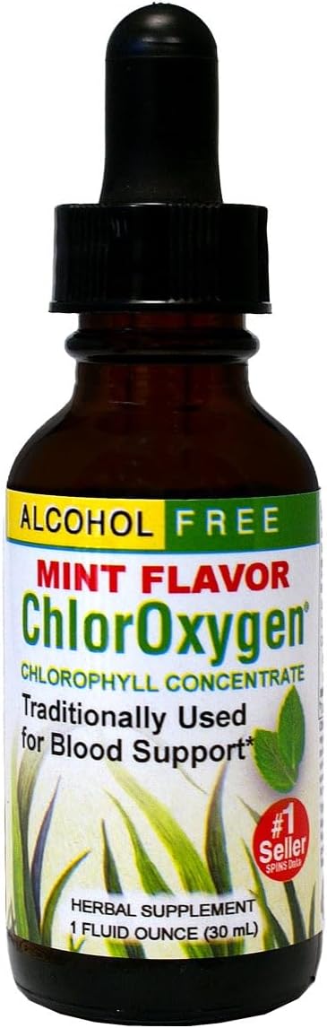 Herbs Etc. - Herbs ETC. Chloroxygen Mint – 1 FZ (30 ml) – Energia e Vitalidade