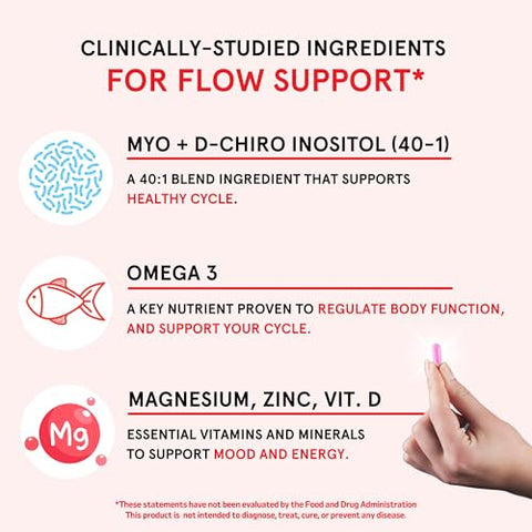 Peach Perfect - Cápsulas de Inositol Multivitamínico – Myo-Inositol 500mg | Aumente sua saúde e bem-estar