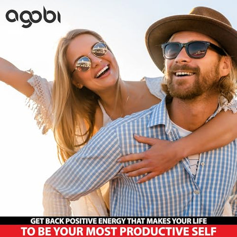 agobi - 90 Cápsulas – Suplemento de Ashwagandha – Raiz de Gengibre, Cúrcuma, Rhodiola Rosea